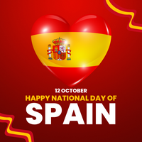 Happy National day of Spain